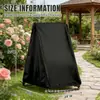 Funda para Marco de Silla Hamaca de Exterior Amazon Más Vendida Transfronteriza, a Prueba de Polvo, Impermeable, Resistente a los Rayos UV, Funda Protectora para Marco de Silla Hamaca