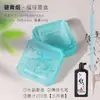 Tinta Piedra para Olla Caliente de Cristal con Tapa de Vidrio, Piedra de Tinta Humectante y Anti-Evaporación de Doble Anillo para Caligrafía, Depósito de Tinta Especial de Secado Lento con Alta Apariencia