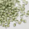 Pétalos de vidrio de copo de nieve de 10 mm accesorios para joyería hechos a mano diy material para horquilla antigua tocado venta al por mayor