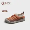 Sapatos BECK masculinos e femininos, nova coleção outono 2026, sapatos slip-on modernos e casuais, versáteis e leves