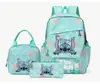 Nueva Mochila Estudiante Stitch para la Temporada de Regreso a Clases Ligera y que Reduce la Carga Gran Capacidad para Grados 1-6 Niños y Niñas Bolso de Hombro