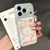 Funda de Teléfono Graffiti Cachorro West Highland para Apple 17ProMax, Alto Valor para Niñas, Diseño de Ventana Grande Huawei Xiaomi