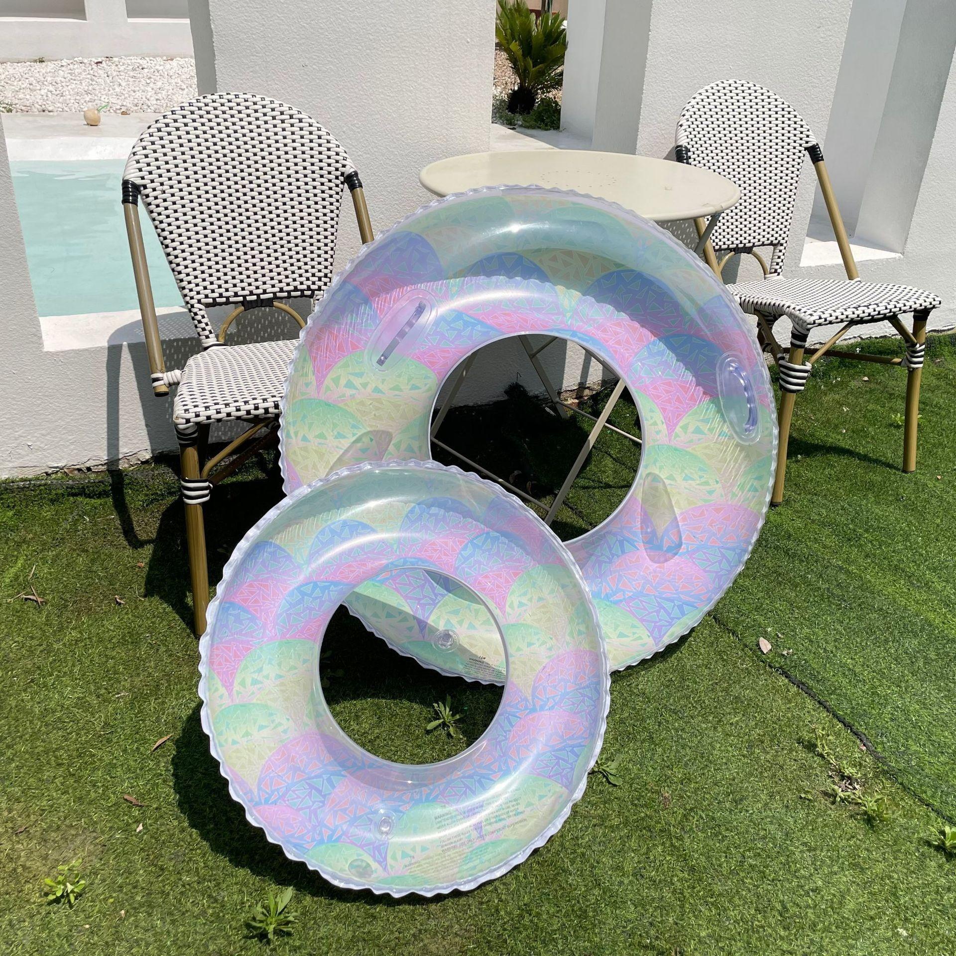 缤纷炫彩彩虹游泳圈8