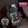 Capa de Celular Urso Galvanizado Opporeno8 Reno7Se Brilho de Chamada Recebida 6Pro Celebridade da Internet Reno5 Moderna Reno3 Adequada