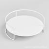 Decoración de mesa de postres de Amazon, accesorios de decoración para bodas y cumpleaños, plato para pastel, mesa de postres, soporte de exhibición blanco, plato para el hogar