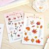 Pegatina para mascotas Yan Ji, serie Flower World, manual de plantas sencillas, material para diario, pegatina 8