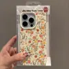 Funda para teléfono móvil Apple 17Promax Iphone 16Pro con estampado de lichi pequeño de estilo chino, apta para iPhone 17Promax y iPhone 16Pro.