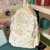 2026 Nueva Bolsa Ita Japonesa para Mujer Mochila de Doble Hombro de Gran Capacidad Estilo Escolar Linda Femenina Versátil Bolso Cruzado Escolar