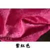 Tecido brocado de seda jacquard com padrão de rosas retrô, tecido Hanfu para saia mamian ruqun cheongsam, não transparente com padrão escuro