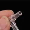Adaptador de Ângulo de Canto de Cotovelo Reto L de 4mm para Bomba de Oxigênio Tubo Transparente Acessórios para Bomba de Oxigênio de Aquário
