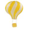 Fabricante Venta al por Mayor Linternas de Papel de Globo Aerostático Caliente Empalme Bicolor Arcoíris Decoración de Aula de Jardín de Niños Decoración de Linternas de Papel para Boda