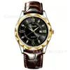 Cinturón de Cuero de Negocios para Hombre Reloj de Cuarzo con Calendario y Acabado de Alta Gama Relojes Luminosos Transfronterizos para Hombre Venta al por Mayor