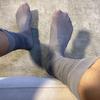 Calcetines de Aceite de Caballo para Hombre Calcetines Brillantes de Aceite de Longitud Media Calcetines de Seda Verano Negocios Longitud Media Delgados Caballero Nylon Negro Vestir