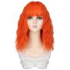 Peluca de mujer nueva, cabello corto y rizado, cubierta de cabeza completa, simulación de comercio exterior europeo y americano, cabello natural, conjunto de cabello superior completo, fábrica al por mayor