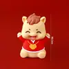 Decorações de Bolo de Ano Novo 2026 Fofos Cavalinhos Figurinhas Escada Subindo Decorações de Panificação de Véspera de Ano Novo