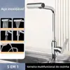 Gato de la Suerte Grifo Lavabo Cocina Baño Caliente y Frío Lavabo Doméstico Lavabo Grifo Brazo Mecánico