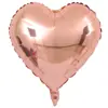 Balão de alumínio de 18 polegadas em formato de coração de amor, estrela de cinco pontas, cor sólida, para casamento, festa de aniversário, fabricantes de balões de alumínio decorativos, atacado