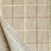 Tela de Lana a Cuadros Rayados Mika, Tela para Ropa Tejida, Cómoda y Cálida, Tela de Lana para Manualidades DIY en Casa