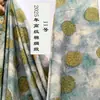 Pijamas Tela de Seda Algodón Seda de Algodón Artificial Vestido para Niños Tela para Ropa Verano Caída Estampado