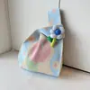Bolsa de punto ampliada y engrosada de alta calidad para banquetes de bebé, bolsa para mujer, bolsa de punto, bolsa de regalo de cumpleaños, boda, Día del Maestro