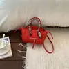 Bolsa de Mano Transfronteriza 2026 Estilo Nuevo Moda Coreana Bolsa Ala Hombro Único Cruzada Gran Capacidad Bolso Cubo Cruzado para Mujer