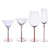 Personalizado banhado vinho tinto vidro cristal taça de vidro cálice criativo cocktail vidro triângulo taça taça champanhe atacado