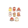Clipes de Urso Foca Clip para Notas Clip de PP Desenho Animado Fofo Estudante Multifuncional Clip Vertical para Provas Clip de Encaixe Personalizável