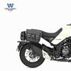 O muscle car wolf é adequado para bolsa lateral Wuji Q250 bolsa lateral de liberação rápida modificação de caixa lateral retro com bolsa de capacete de trava à prova d'água