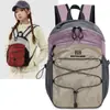 Mochila de Senderismo Estilo Coreano Ins de Alta Apariencia, Nueva Mochila Escolar Ligera para Estudiantes con Bloques de Color, Mochila para Portátil para Viajes Diarios