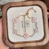 Exquisito Pulsera Extraíble con Incrustaciones de Diamantes, Brillante Imitación de Concha Rosa Natural, Trébol de Cuatro Hojas Hueco de la Suerte para Mujeres, Joyería de Mano de Lujo Ligero de Nicho