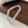Pulsera de Plata de Ley 925 Multicapa de Cuentas Estilo Japonés y Coreano para Mujer Pulsera Estilo Frío Joyería de Moda ins para Novia 6712
