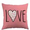 Día de San Valentín Ambiente Festivo Corazón Rojo Cuadros Impresión Digital Funda de Cojín Ins para Cama Dormitorio Sala de Estar Sofá