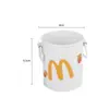 Portalápices y Caja de Bolígrafos McDonald's, Contenedor de Bolígrafos de Almacenamiento de Oficina Simple, Gran Capacidad, Boca Ancha, Organizador de Escritorio para Estudiantes