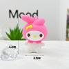Llavero de Sanrio con dibujos animados, colgante de muñeco, llavero estéreo de Sanrio, colgante de melodía Kulomi, venta al por mayor