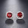 Brincos de Zircônia em Disco Moda Exportação Quente Venda Cruzada Ebay Versátil Estilo de Rua Feminino