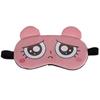Máscara de ojos de verano caliente y fría personalizada de fábrica, expresión de dibujos animados linda, bolsa de hielo, sombreado, máscara de ojos de compresa caliente y fría