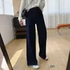 Jeans wide leg retrô, resistente ao desbotamento, cintura alta, modelagem que emagrece, fluido, solto, perna reta, para mulheres, novo estilo outono 2026
