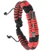 Pulseras Retro de Punta de Flecha Tejidas a Mano Europeas y Americanas para Hombres y Mujeres, Pulseras Ajustables de Hilo Encerado para Parejas, Accesorios de Moda y Personalizados