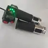 Interruptor convencional de três velocidades com quatro luzes. Alavanca de giro para carro elétrico. Acessórios para carro elétrico. Alavanca de controle de velocidade. Alavanca do acelerador.