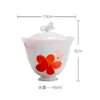 Promoção Especial de Liquidação: Conjunto de Chá Kung Fu Pintado à Mão com Gaiwan, Xícaras de Chá, Bule e Conjunto de Chá Cerâmico Feito à Mão, Bule e Xícaras de Degustação
