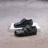2026 Nuevos Zapatos de Cuero Suave Estilo Británico para Niñas, Zapatos Infantiles Versátiles y Transpirables, Zapatos de Bebé de Moda