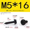 Parafusos Autoatarraxantes Sextavados Externos com Flange Dentada Zinco Preto Aço Inoxidável 304 M3~M8 Parafusos Autoatarraxantes Padrão Guangdong Gbwa