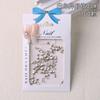 Manicura de tamaño pequeño con base puntiaguda y forma especial, joyería de diamantes 2024, nuevo color, diamante transparente, blanco, rosa, azul, amor, pila de diamantes, manicura, joyería de bricolaje