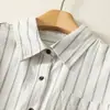 Foto Real de Camisa de Manga Longa de Primavera para Mulheres, Nova Casual de Caimento Solto, Emagrecimento e Fluida, Top com Toque de Luxo