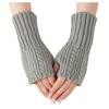 G916 Nuevo Giro Corto Guantes Exhibitto para Mujer Otoño e Invierno Tejido Lana Manga Cálida Resistente al Frío de Moda Manga Larga Exhibitto