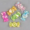 Acessórios de Cabelo DIY Presilhas Bb Acessórios de Resina Enfeites de Cabelo Colares Gravatas Laço Pulseiras Doces Gelatina DIY Acessórios de Joias Atacado
