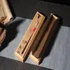 50g incenso em vara natural caixa de bambu Yazhuang aloe sândalo aroma duradouro interno purificação ar yingge xadrez verde incenso nan