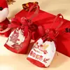 Bolsas de dulces para bodas, bolsas de tela especiales de mano para bodas para guardar semillas de melón y cacahuates, bolsas de dulces de empaque para bodas, cajas de dulces para bodas