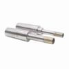 Broca de vidro 5-100mm haste cônica diamante bronze sinterização brilhante máquina de perfuração para usina química de aço de Xangai