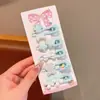 Grampo de Cabelo Infantil 2025 Novo Estilo Grampo de Cabelo Não Machuca o Cabelo Menina Bebê Menininha Franja Cabelo Solto Acessório de Cabelo